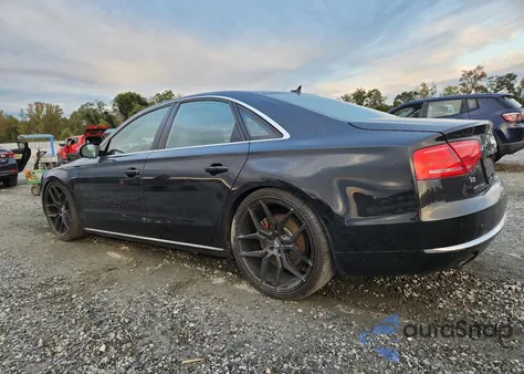 2012 Audi A8 Quattro из США, поврежденный, VIN WAUAVAFD6CN020375